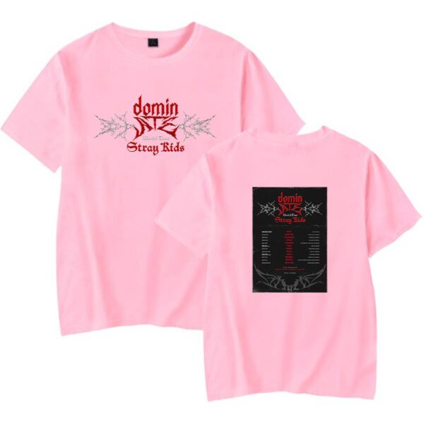 Stray Kids Dominate World Tour T-Shirt #4 - Image 5