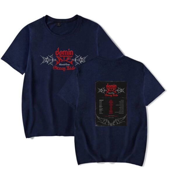 Stray Kids Dominate World Tour T-Shirt #4 - Image 3
