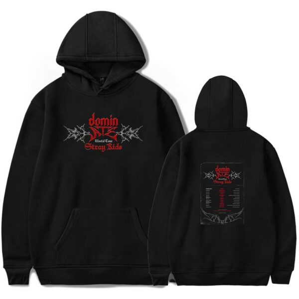 Stray Kids Dominate World Tour Hoodie #4 - Image 2