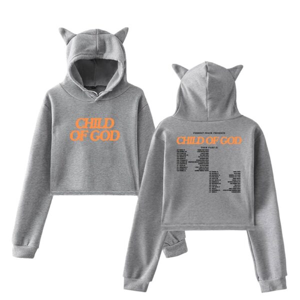 Forrest Frank Cropped Hoodie #2 - Image 4