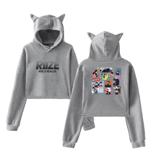 Riize Cropped Hoodie #3