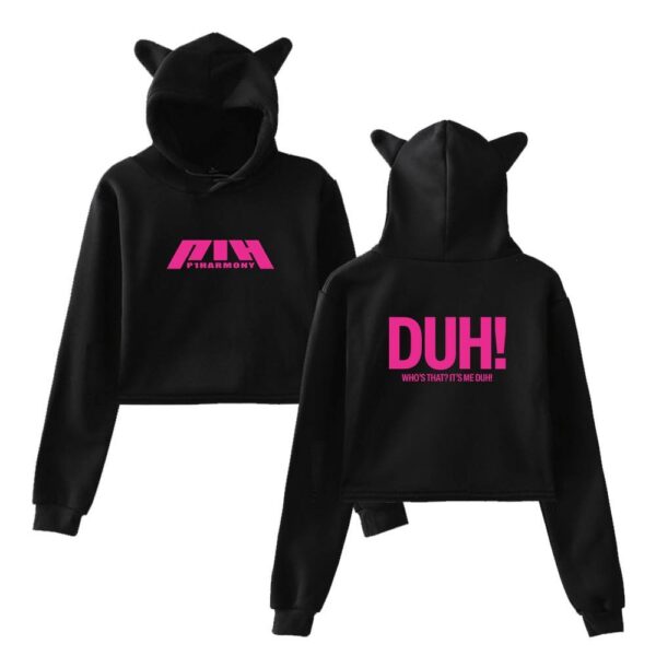P1Harmony Cropped Hoodie #1 - Image 2