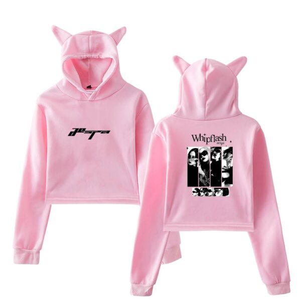 Aespa Whiplash Cropped Hoodie #1 - Image 5