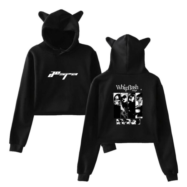 Aespa Whiplash Cropped Hoodie #1 - Image 2