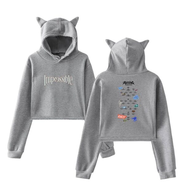 Riize Cropped Hoodie #4 - Image 4