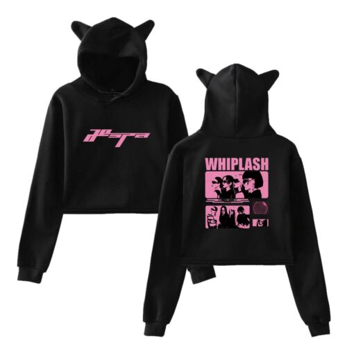 Aespa Whiplash Cropped Hoodie #4