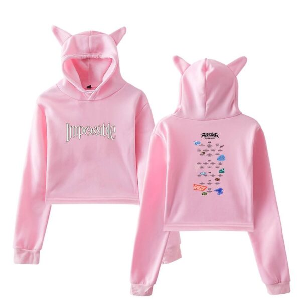 Riize Cropped Hoodie #4 - Image 5