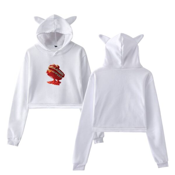 P1Harmony Cropped Hoodie #2 - Image 3