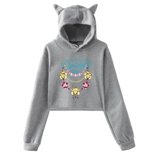 Addison Rae Cropped Hoodie #2
