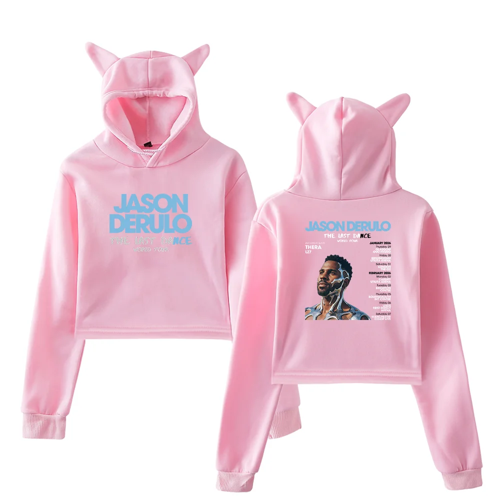 Jason Derulo Cropped Hoodie #1 - Image 5