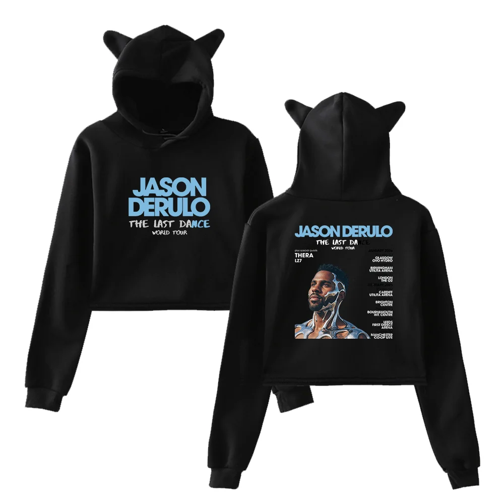 Jason Derulo Cropped Hoodie #1 - Image 2