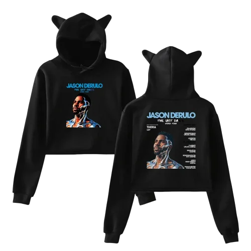 Jason Derulo Cropped Hoodie #4