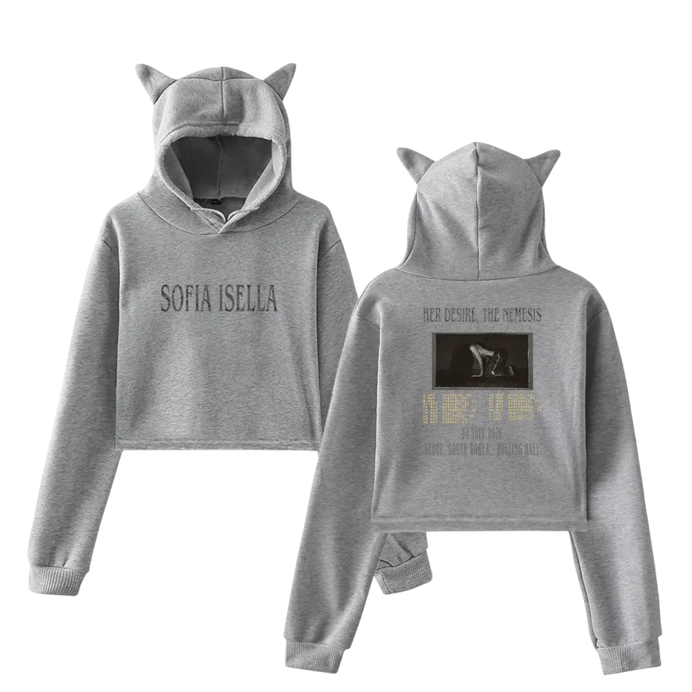 Sofia Isella Cropped Hoodie #3