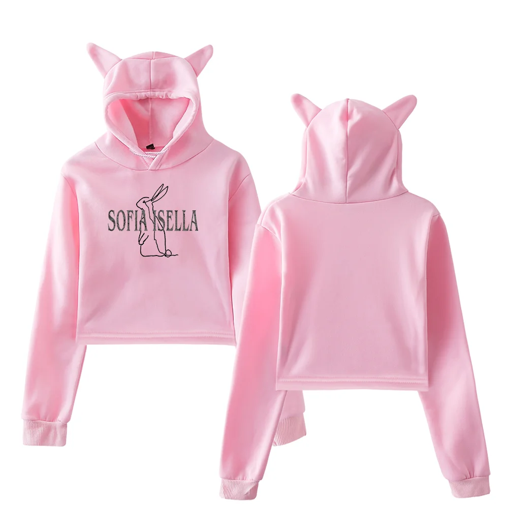 Sofia Isella Cropped Hoodie #4 - Image 5