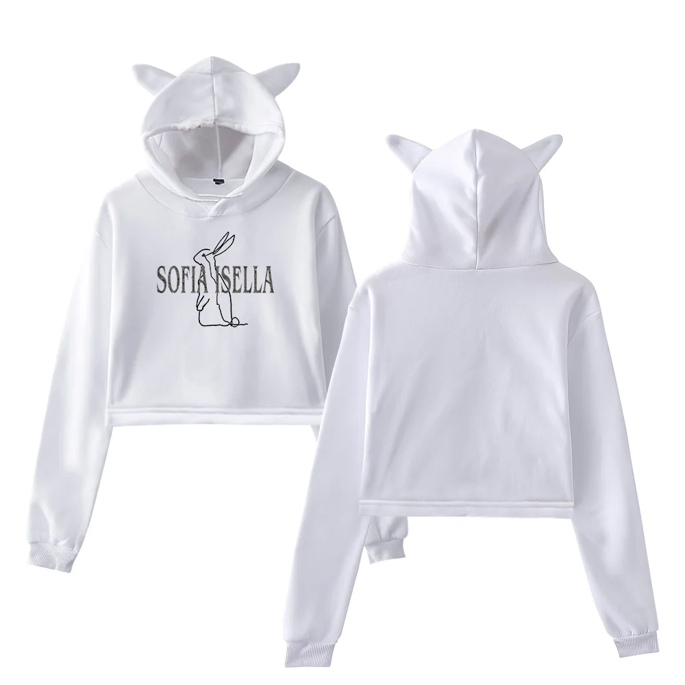 Sofia Isella Cropped Hoodie #4 - Image 2