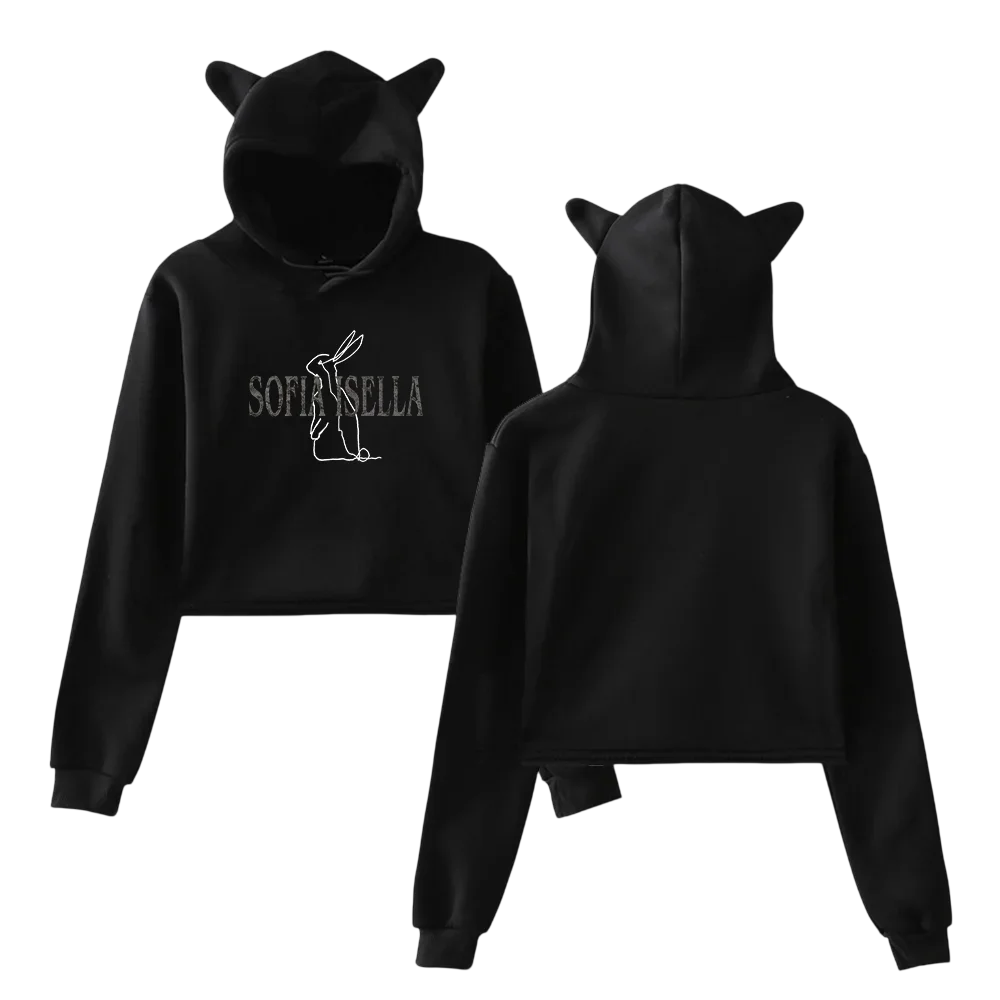 Sofia Isella Cropped Hoodie #4