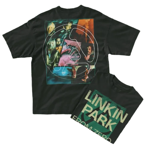 From Zero Photo Collage Black Tee