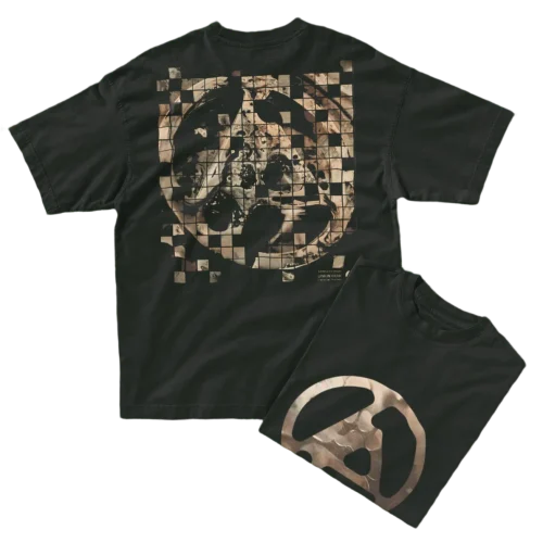 FZ Tile Glitch Graphite Black T-Shirt
