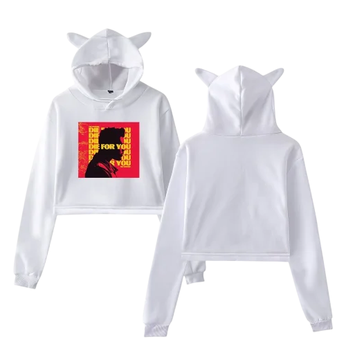 The Weeknd Cropped Hoodie #1