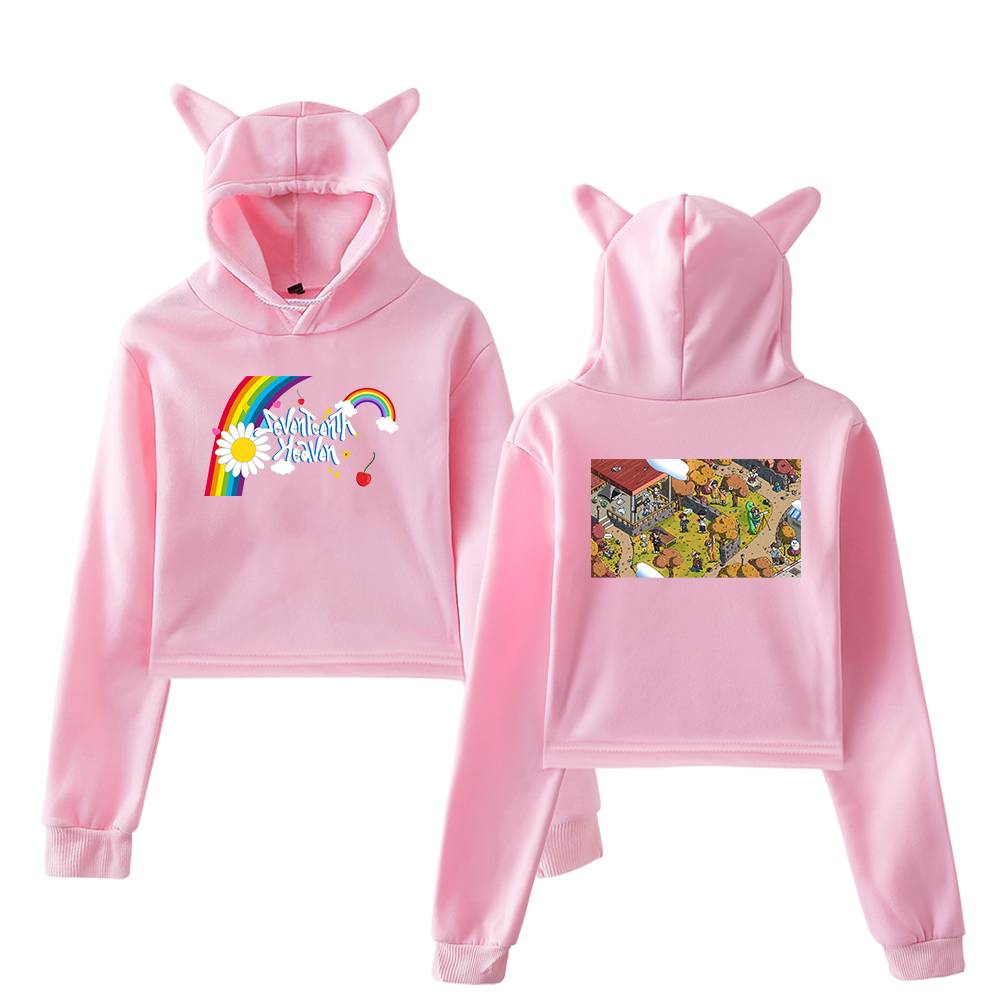 Seventeen Cropped Hoodie #3 - Image 5