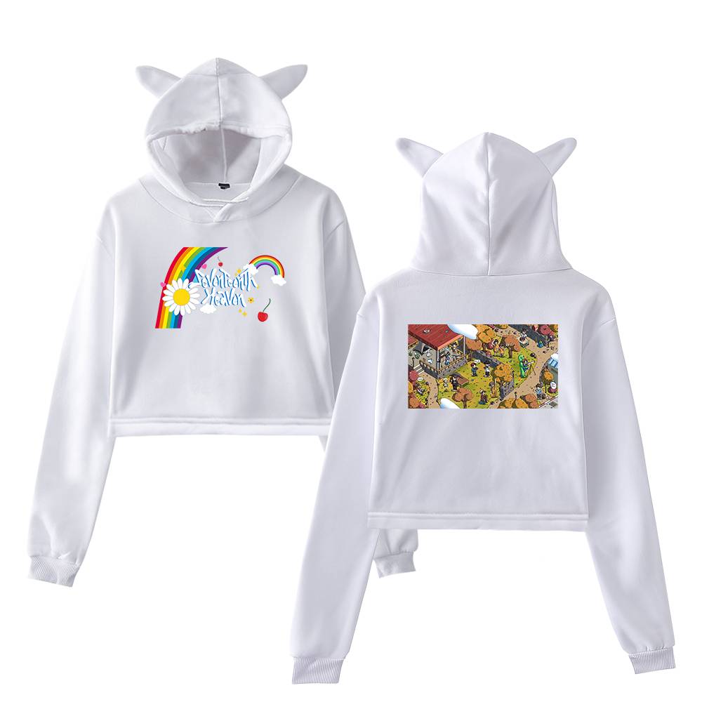 Seventeen Cropped Hoodie #3 - Image 3