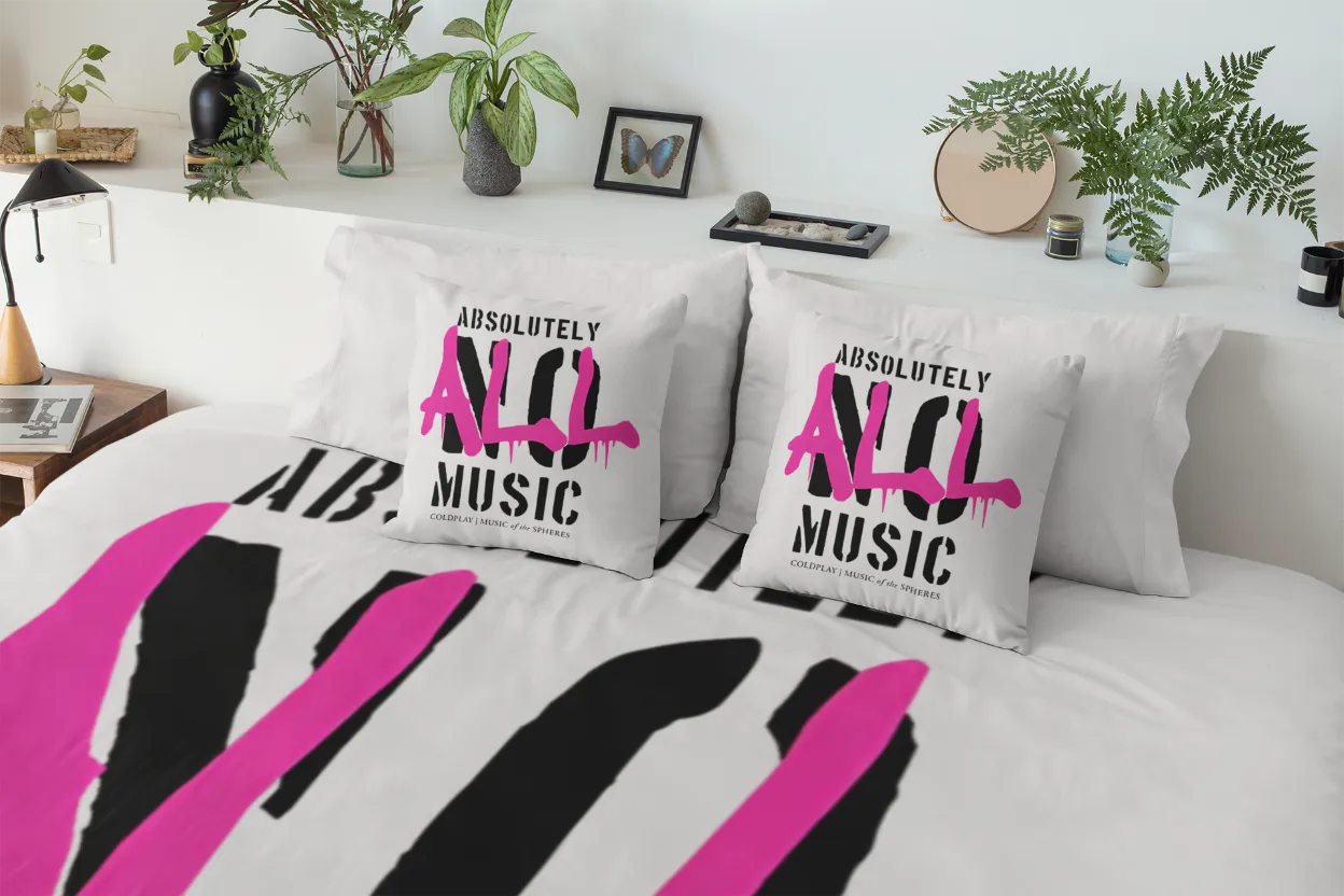 Coldplay Absolutely All Music Bed Sheets #1 - Image 2