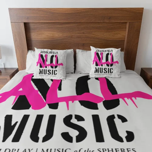 Coldplay Absolutely All Music Bed Sheets #1