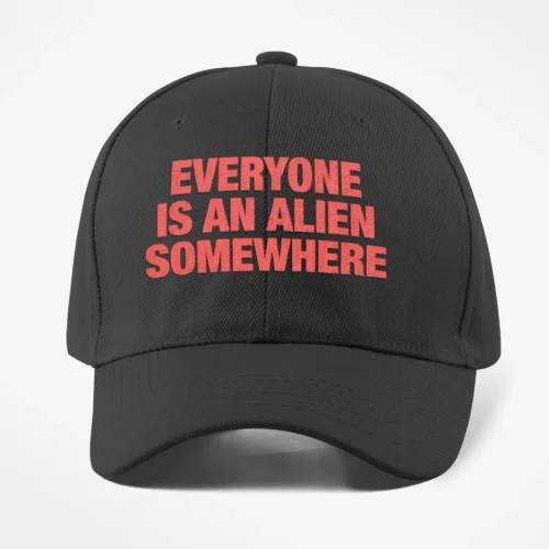 Coldplay Everyone is an Alien Somewhere Baseball Cap #1