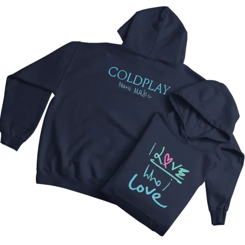 Coldplay I love who I love Hoodie #1