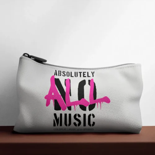 Coldplay Absolutely All Music Pencil Case #1