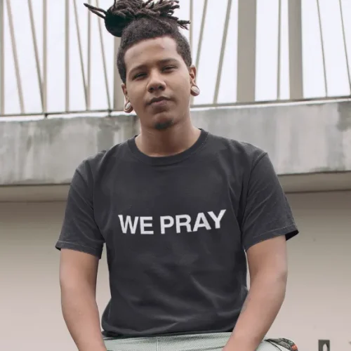 Coldplay WE PRAY T-Shirt #1