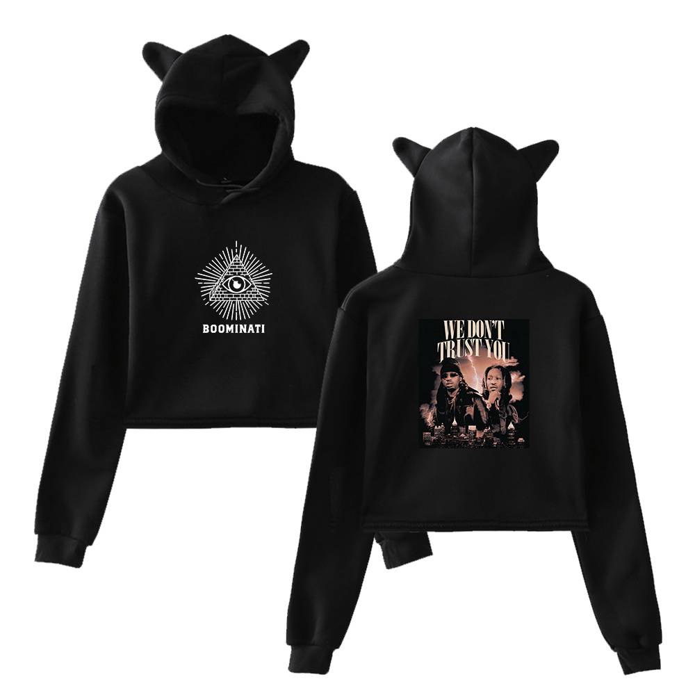 Metro Boomin Cropped Hoodie #2 - Image 2