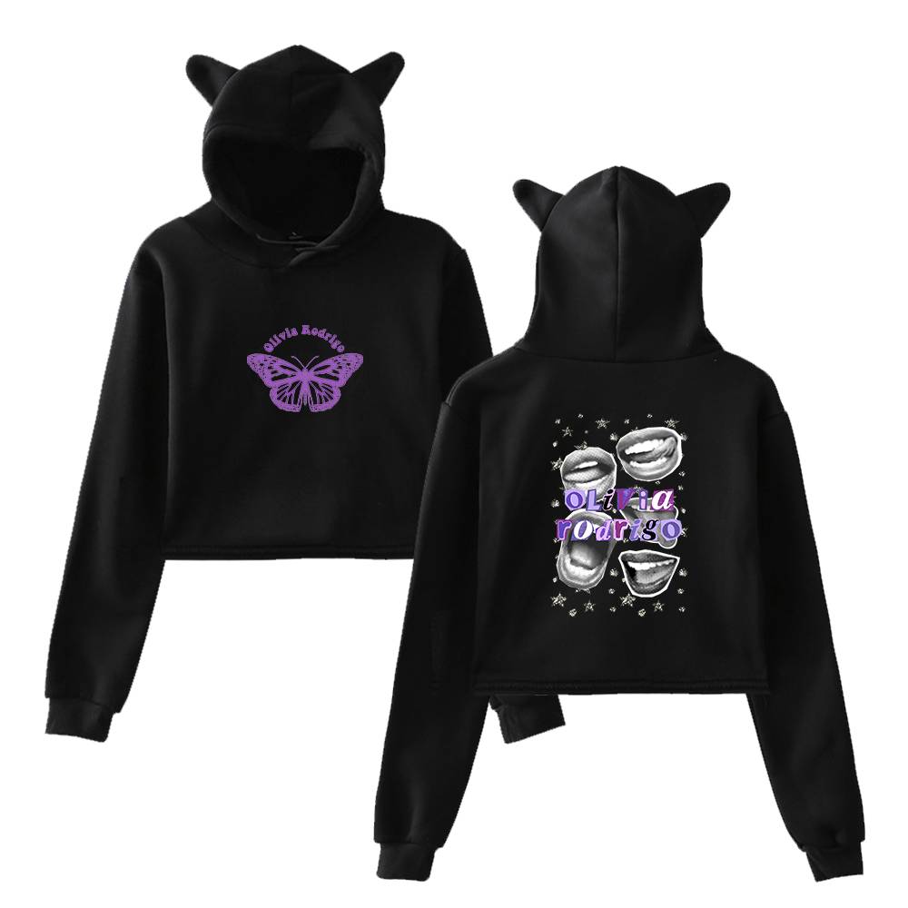 Olivia Rodrigo Cropped Hoodie #4