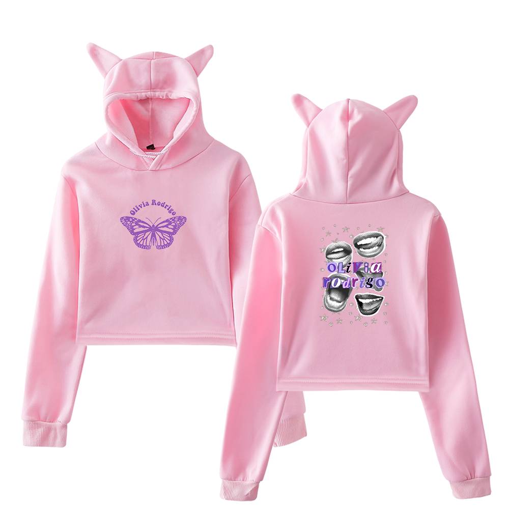 Olivia Rodrigo Cropped Hoodie #4 - Image 5