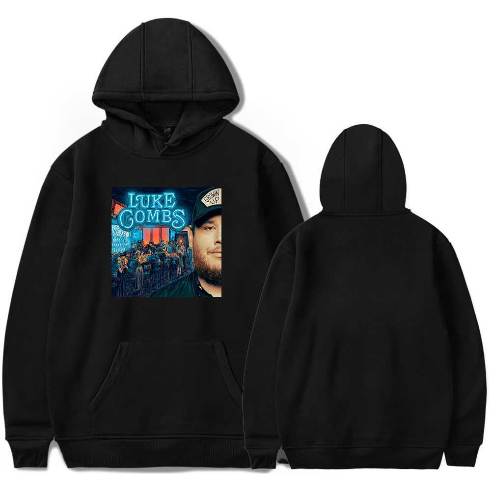 Luke Combs Growin Up Hoodie - Image 2