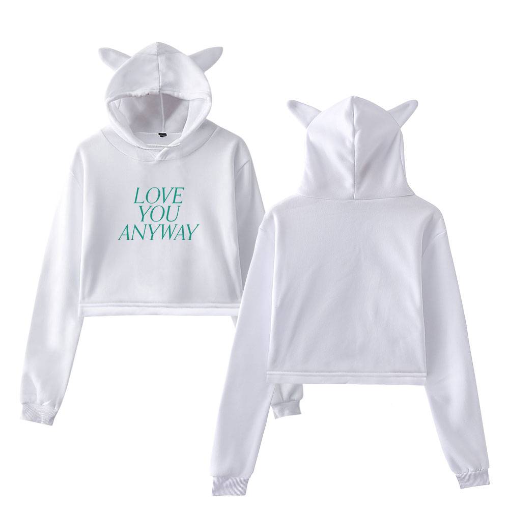 Luke Combs Love You Anyway Cropped Hoodie - Image 4