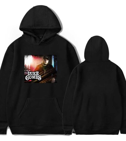 Luke Combs Photo Portrait Hoodie