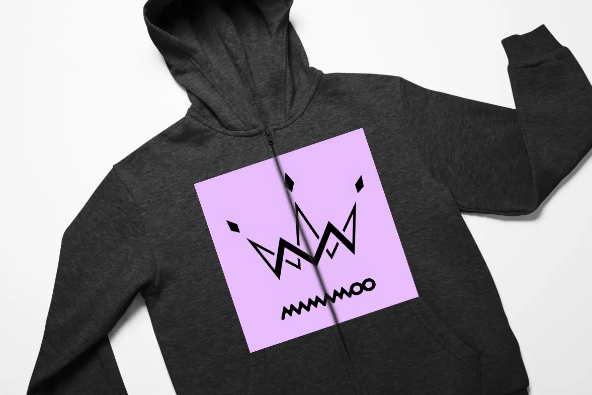 Mamamoo WAW Zipper Hoodie - Image 4