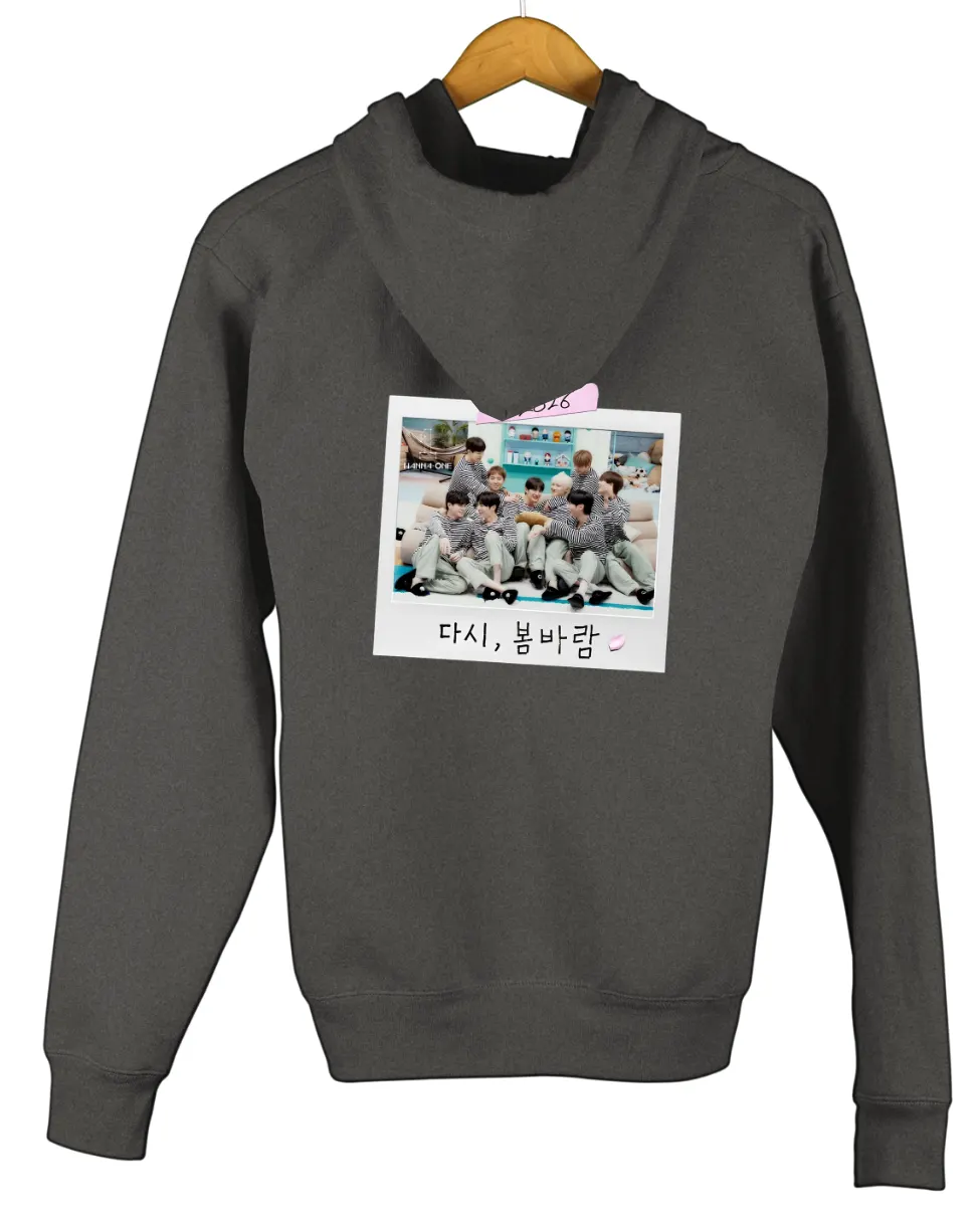 Wanna One Encore Zipper Hoodie - Image 4