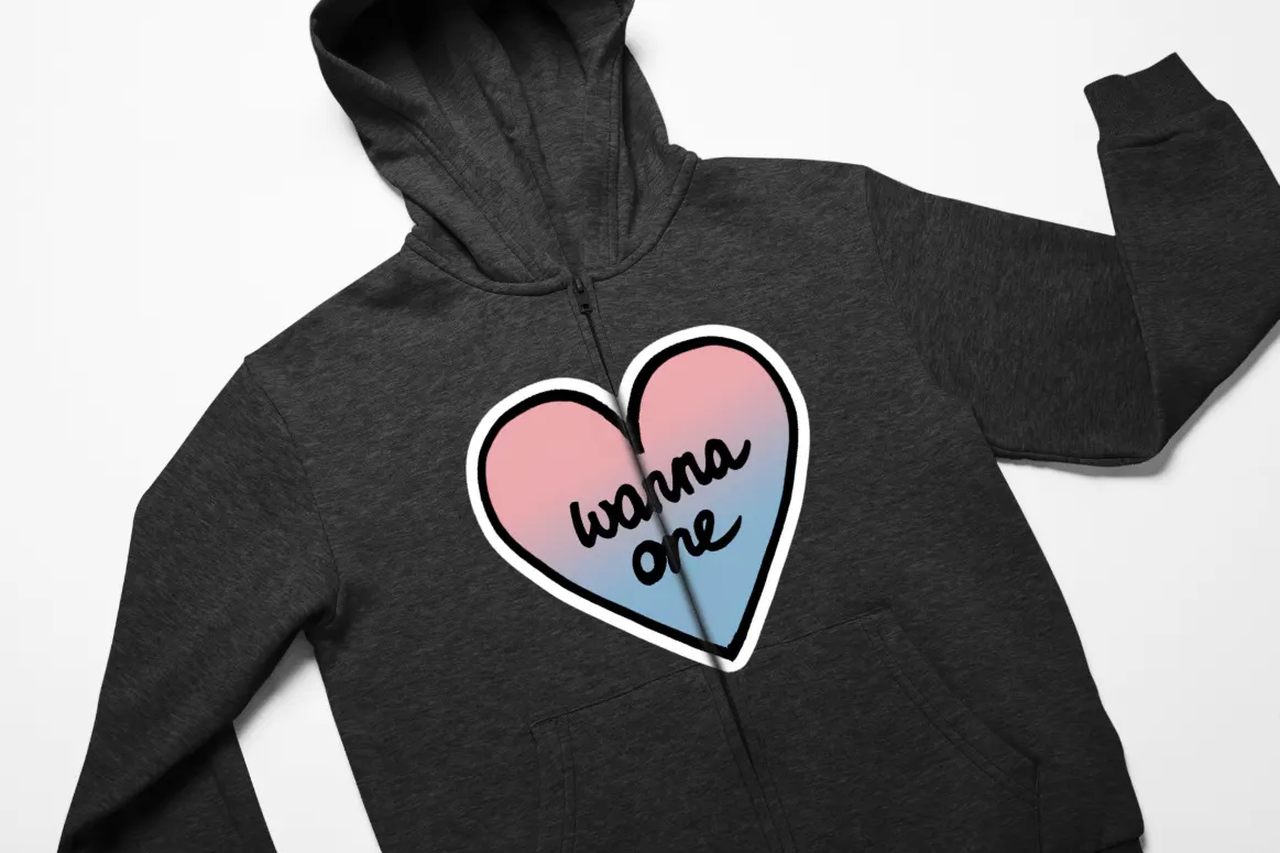 Wanna One Reunion Zipper Hoodie