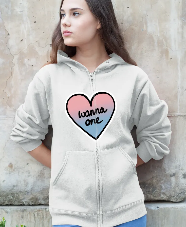 Wanna One Reunion Zipper Hoodie - Image 9