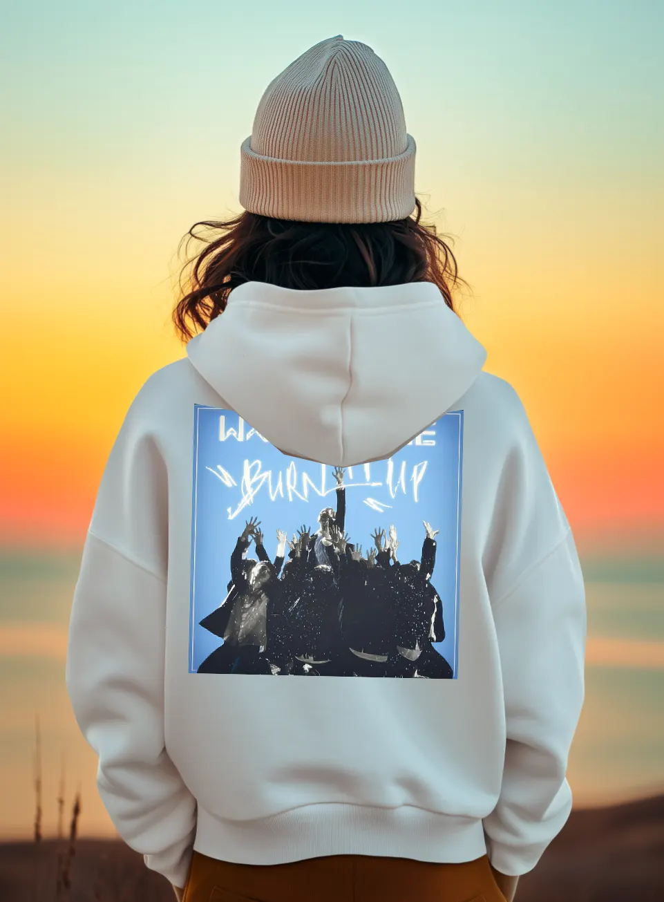 Wanna One Sunset Hoodie - Image 6