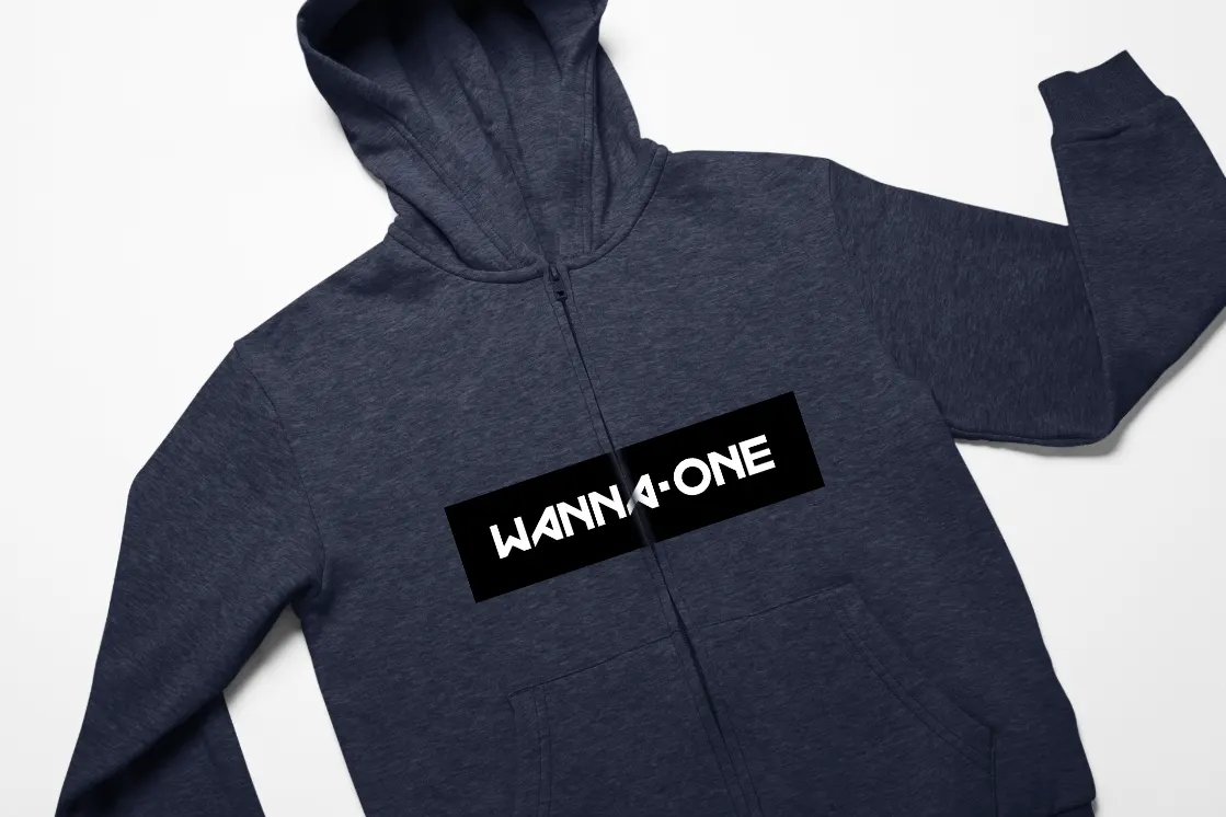 Wanna One Sunset Zipper Hoodie - Image 3