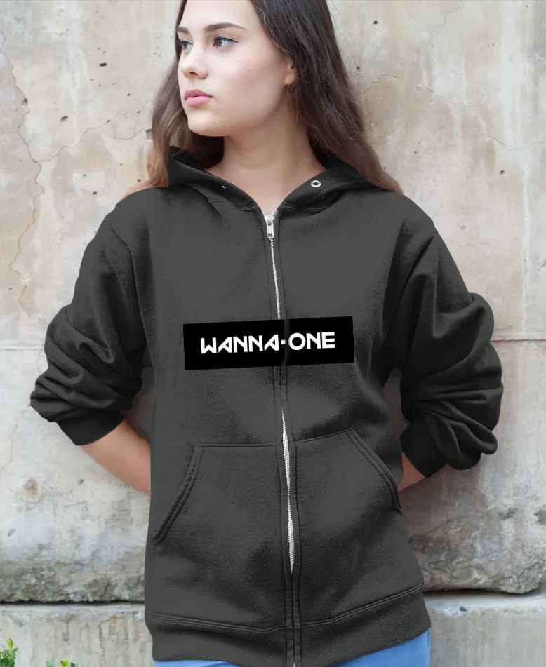 Wanna One Sunset Zipper Hoodie - Image 7